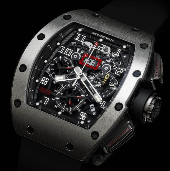 Richard Mille Replica Watch RM 011 Felipe Massa Titanium